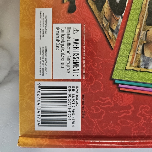 3 for $30 Dreamworks Kung Fu Panda FRENCH puzzel book. - Picture 3 of 13